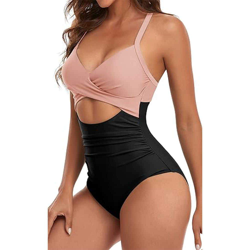 🔥Bombshell Beach Alert! Tummy Control Swimsuit w/ Sexy Cutouts✨ High Waisted One Piece💦 Wrap Tie Back | TikTok’s Obsession 🔥Bombshell Beach Alert! Tummy Control Swimsuit w/ Sexy Cutouts✨ High Waisted One Piece💦 Wrap Tie Back | TikTok’s Obsession